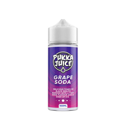 Pukka Juice Grape Soda 100ml Shortfill E-Liquid