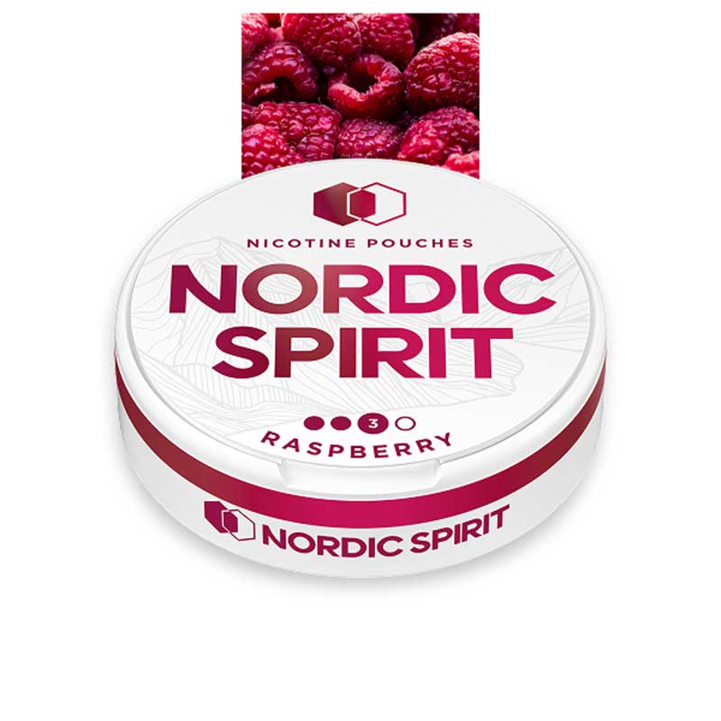 Nordic Spirit Raspberry Nic Pouches