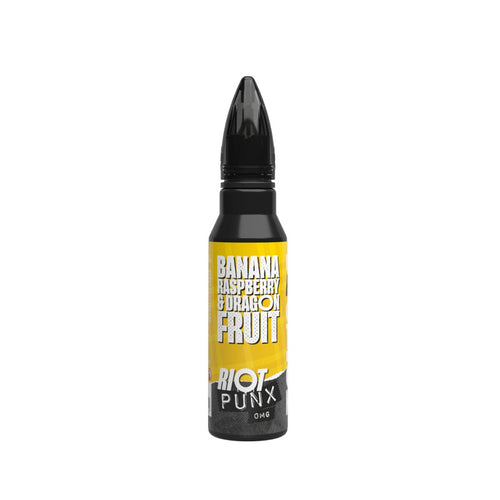 Riot Squad Punx Banana, Raspberry & Dragonfruit 50ml Shortfill E-Liquid