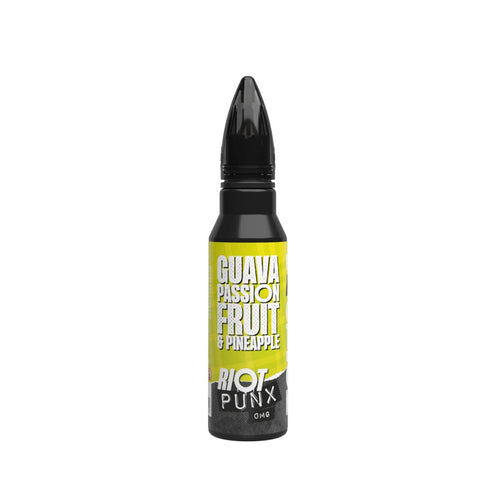 Riot Squad Punx Guava, Passion Fruit and Pineapple 50ml Shortfill E-Liquid