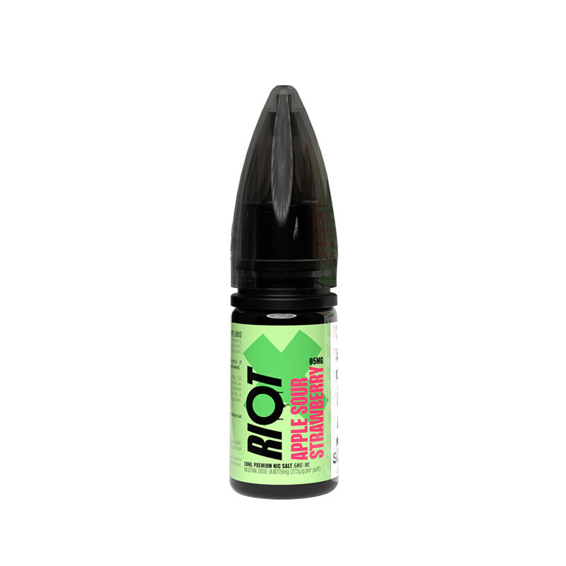 Riot X Nic Salts Apple Sour Strawberry 10ml E-Liquid