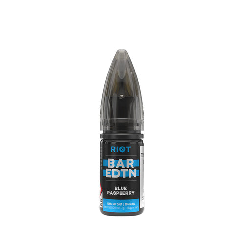 Riot Squad BAR EDTN Blue Raspberry Nic Salt E-Liquid 10ml