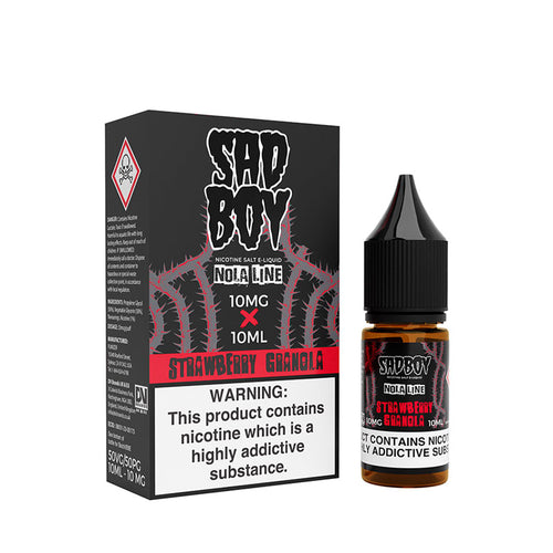 Sadboy Strawberry Granola 10ml Nic Salt E-Liquid