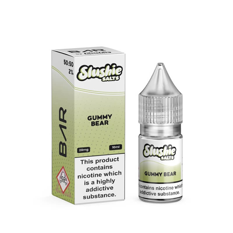 Slushie Bar Salts Gummy Bear Nic Salt 10ml | Vapestore UK Slushie Bar Salts Gummy Bear Nic Salt 10ml | Vapestore UK