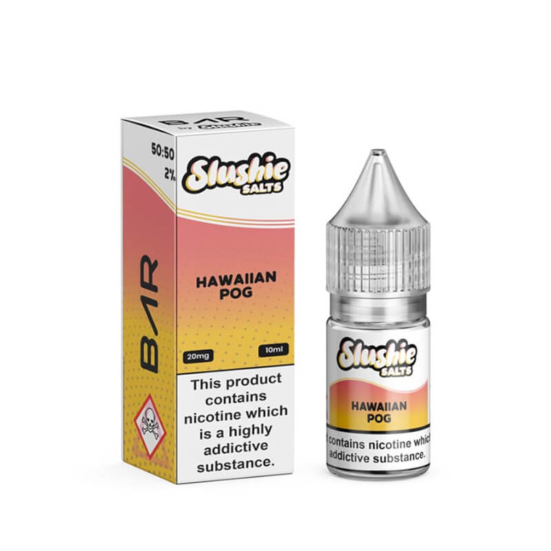 Slushie Bar Salts Hawaiian Pog Nic Salt 10ml | Vapestore UK Slushie Bar Salts Hawaiian Pog Nic Salt 10ml | Vapestore UK