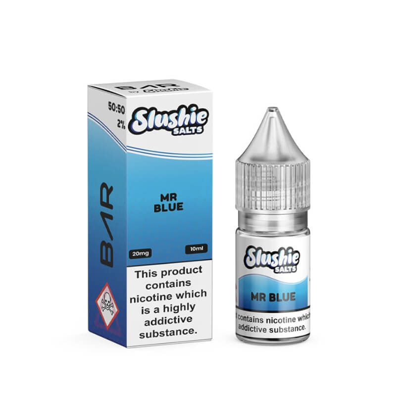 Slushie Bar Salts Mr Blue Nic Salt 10ml | Vapestore UK Slushie Bar Salts Mr Blue Nic Salt 10ml | Vapestore UK
