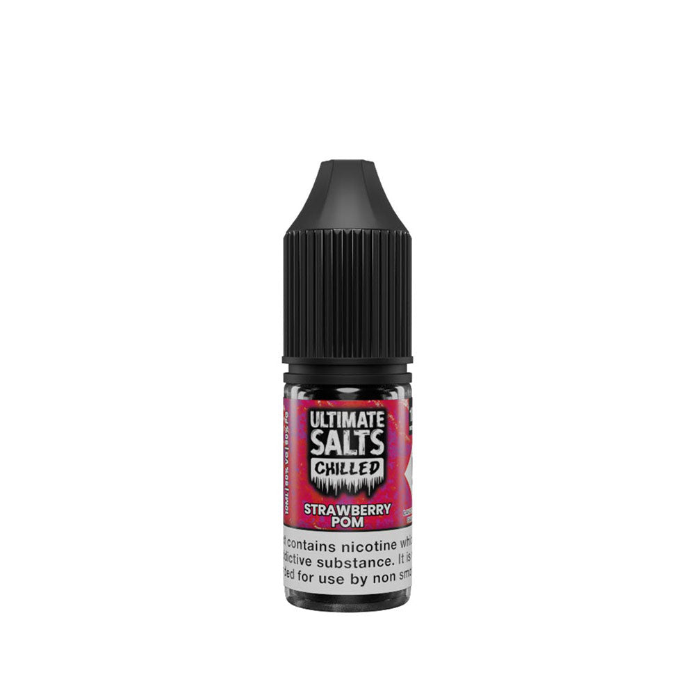 Menthol Burst Strawberry Pom | Chilled By Ultimate Salts E Liquid | 10ml Bottles Owl Salt Ice Australia Menthol Burst Strawberry Pom | Chilled By Ultimate Salts E Liquid | 10ml Bottles Owl Salt Ice Australia