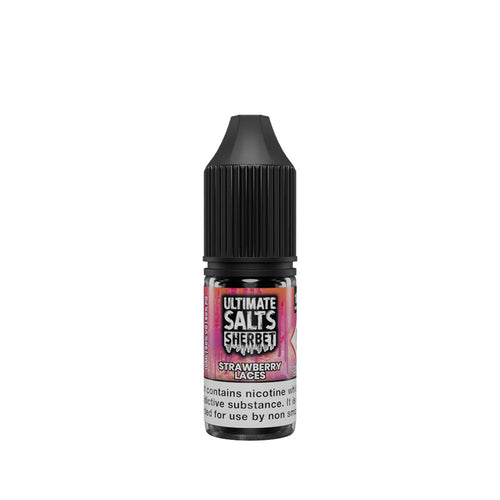 Ultimate Salts Sherbet Strawberry laces 10ml Nic Salt E-Liquid
