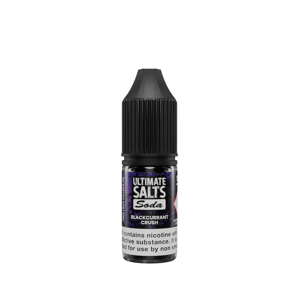 Ultimate Salts Soda Blackcurrant Crush 10ml Nic Salt E-Liquid