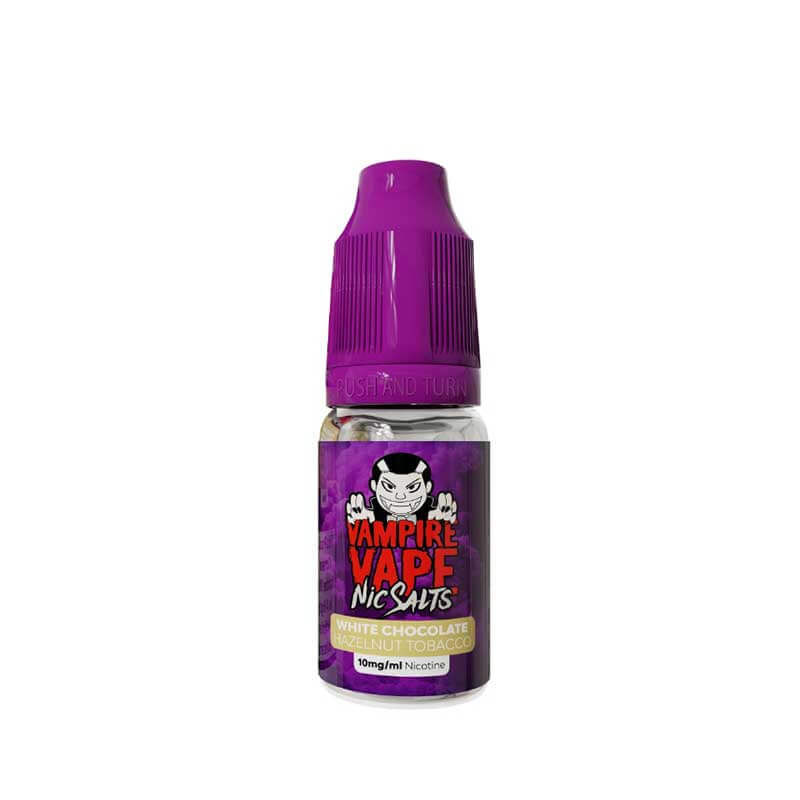 Vampire Vape White Chocolate Hazelnut Tobacco 10ml Nic Salt E-Liquid