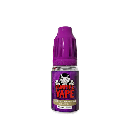 Vampire Vape Vanilla Cappuccino Tobacco 10ml Freebase E-Liquid