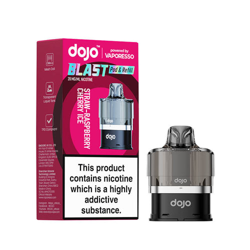 Vaporesso Dojo Blast Prefilled Pods | Replacement Refill Pods | Vapestore Vaporesso Dojo Blast Prefilled Pods | Replacement Refill Pods | Vapestore