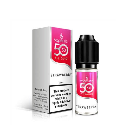 Vapouriz 50/50 Strawberry 10ml