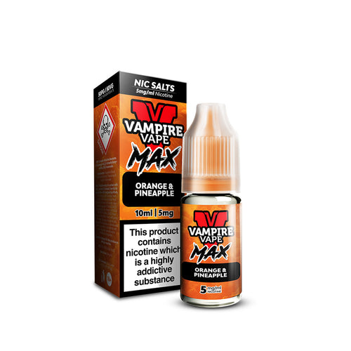 Vampire Vape MAX Pineapple Ice Nic Salt E-Liquid