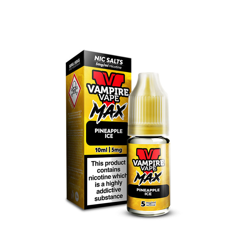 Vampire Vape MAX Pineapple Ice Nic Salt E-Liquid