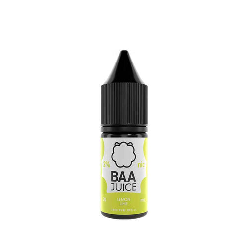 Baa Juice Lemon Lime 10ml Nic Salt E-Liquid