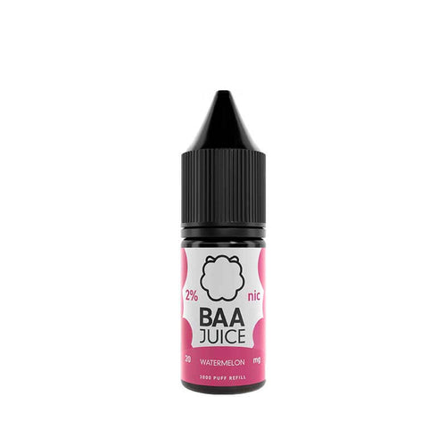 Baa Juice Watermelon 10ml Nic Salt E-Liquid