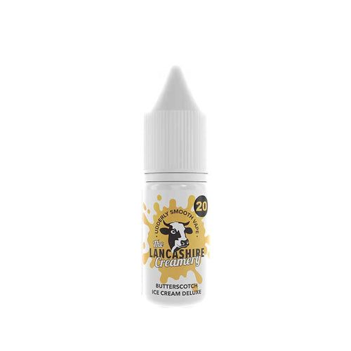 The Lancashire Creamery Butterscotch Ice Cream Deluxe 10ml E-Liquid
