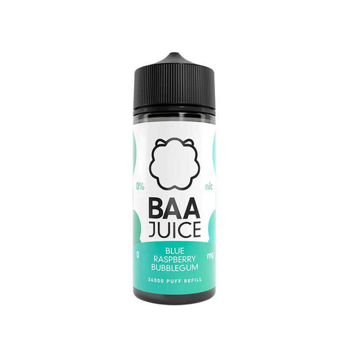 Baa Juice Blue Raspberry Bubblegum Shortfill 100ml E-Liquid