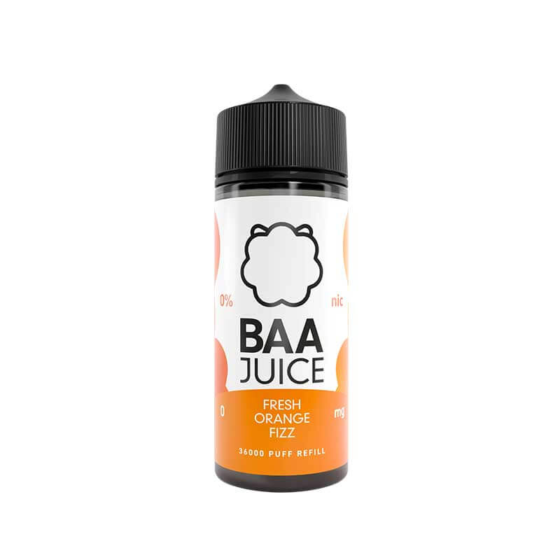 Baa Juice Fresh Orange Fizz Shortfill 100ml E-Liquid