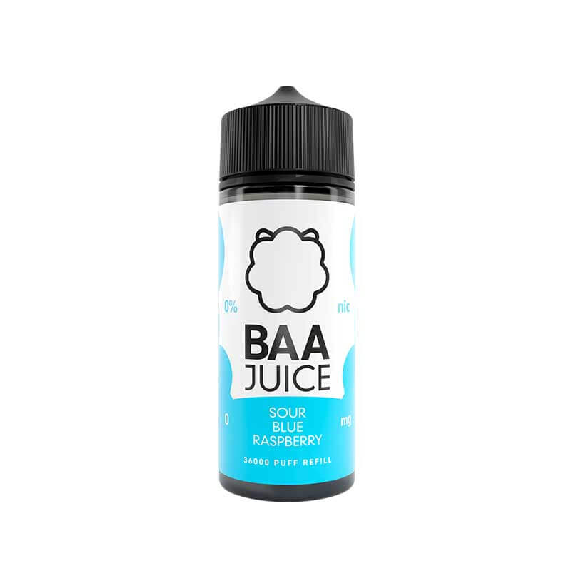 Baa Juice Sour Blue Raspberry Shortfill 100ml E-Liquid