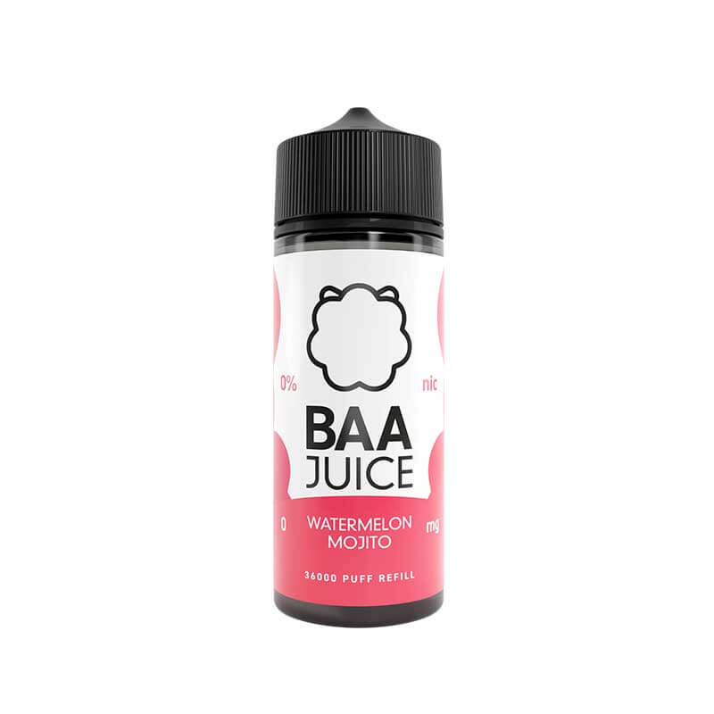 Baa Juice Watermelon Mojito Shortfill 100ml E-Liquid