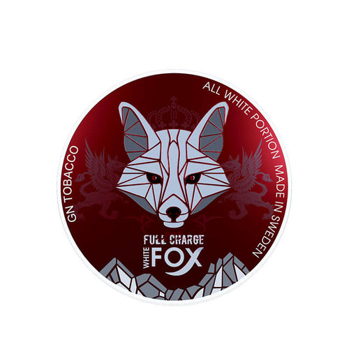 cigarettes white fox nicotine pouches All White 5Pk/20 12mg white nicotine pouch White Fox Peppered Mint All